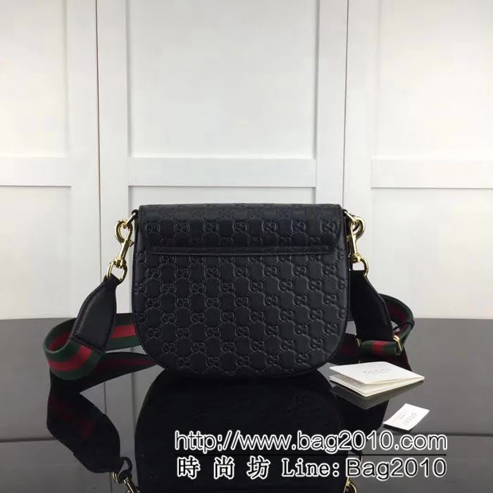 GUCCI古馳原單 新款專櫃品質原單皮質453189 克壓單肩斜挎包 HY1139